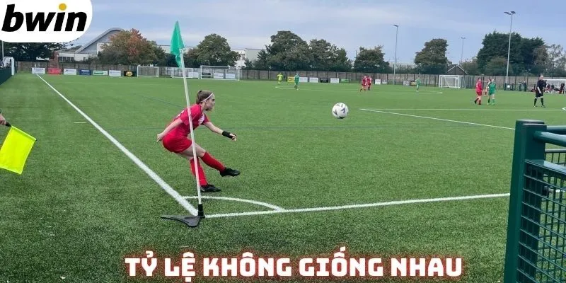 Cửa cược đưa ra những tỷ lệ không giống nhau